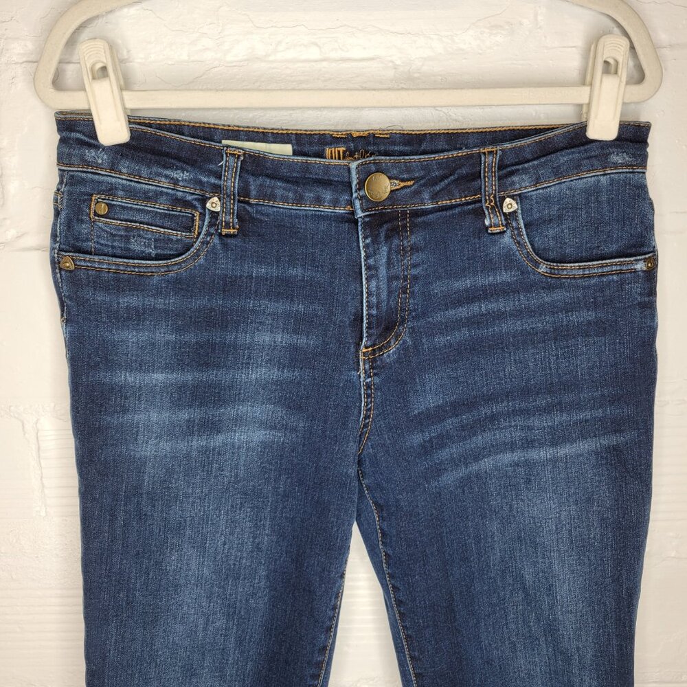 Kut From The Kloth Women's Size 10 Jeans Catherine Boyfriend Raw Hem - Picture 3 of 7
